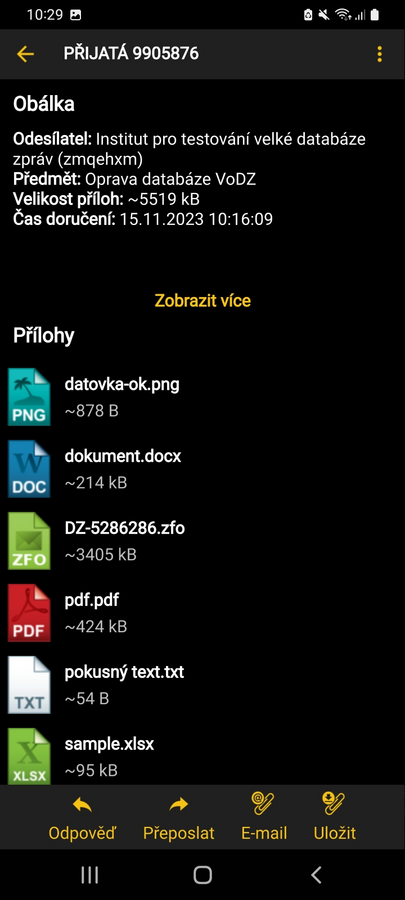 mobile Datovka